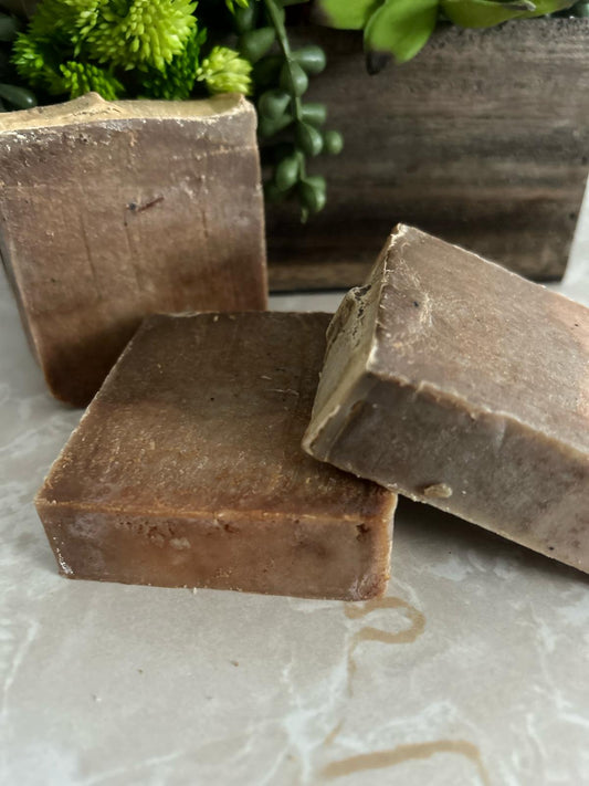 Coffe and charcoal detox soap. Hand made.